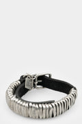 GOTI | Large eyelet leather bracelet