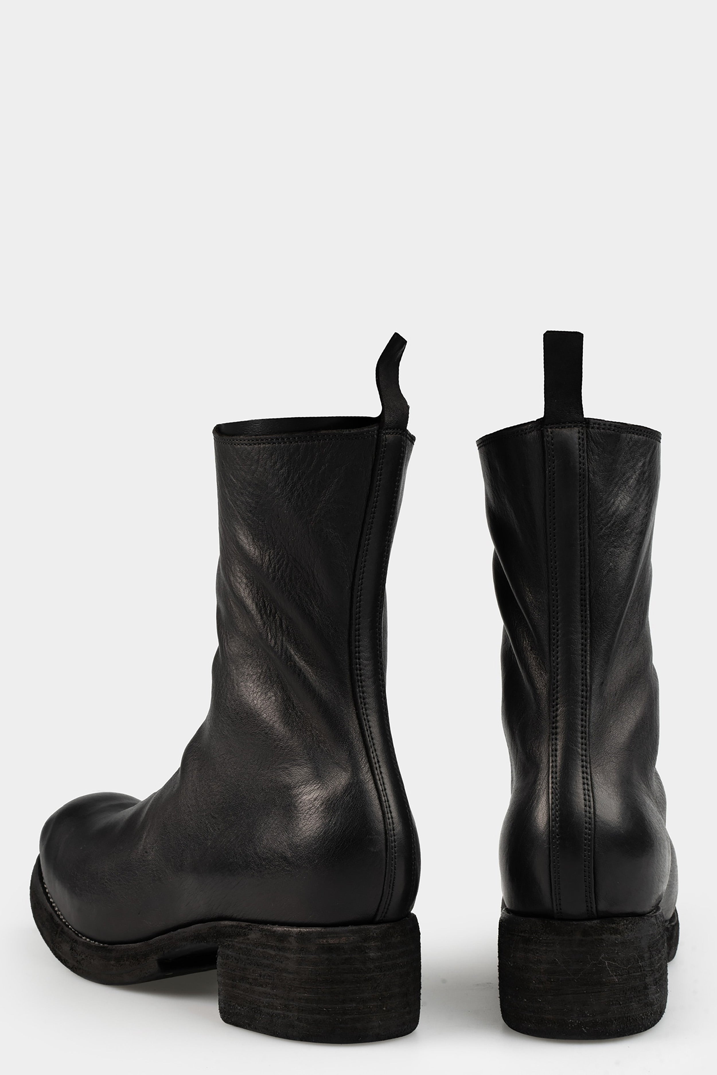 Guidi - Front zip high top boots | PL2WZ (Double soled