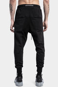 Cotton Jersey Jogger Sweatpants, Black