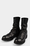 Guidi 788V - Back zip high top boots, Black / Horse Full Grain