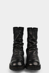 Guidi 788V - Back zip high top boots, Black / Horse Full Grain