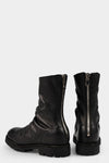Guidi 788V - Back zip high top boots, Black / Horse Full Grain