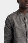 Thom Krom | SS26 - Cotton poplin shirt , Vegetal black MH178
