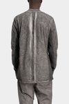 Thom Krom | SS26 - Cotton poplin shirt , Vegetal black MH178