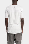 Thom Krom | SS26 - Tonal stitch cotton t-shirt, White MTS934