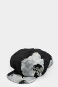 Peaky beret cap, Floral