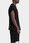 Thom Krom | SS26 - Jumbo sweat tee, Black MS190