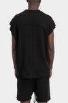 Thom Krom | SS26 - Jumbo sweat tee, Black MS190