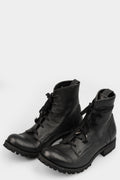 SAMOKE | AW24 - Laced calf leather ankle boots