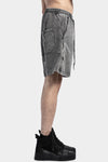 11 By BBS | P27 Cotton sweat shorts, Acid grey