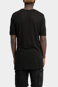 Linen mix T-Shirt, Black