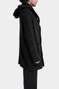 NostraSantissima | AW24 - Hooded wool blend cardigan