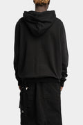 Oversized hooded sweatshirt