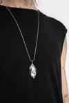 GOTI | Silver leafs pendant necklace