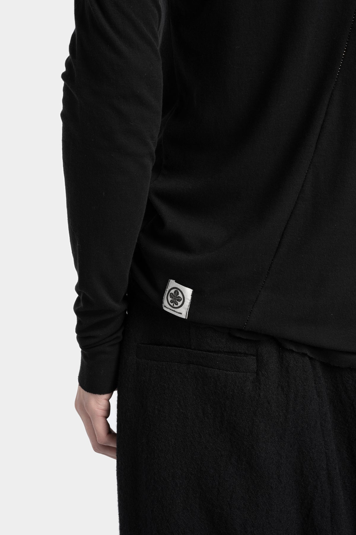 Marc Point | AW24 - Lightweight wool / silk ls henley T-Shirt