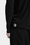 Marc Point | AW24 - Lightweight wool / silk ls henley T-Shirt
