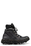 Culture of Brave Perforated High top melt sole laced sneakers MELM3