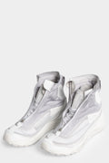 BAMBA2 - Object dyed high top sneakers, Ice grey