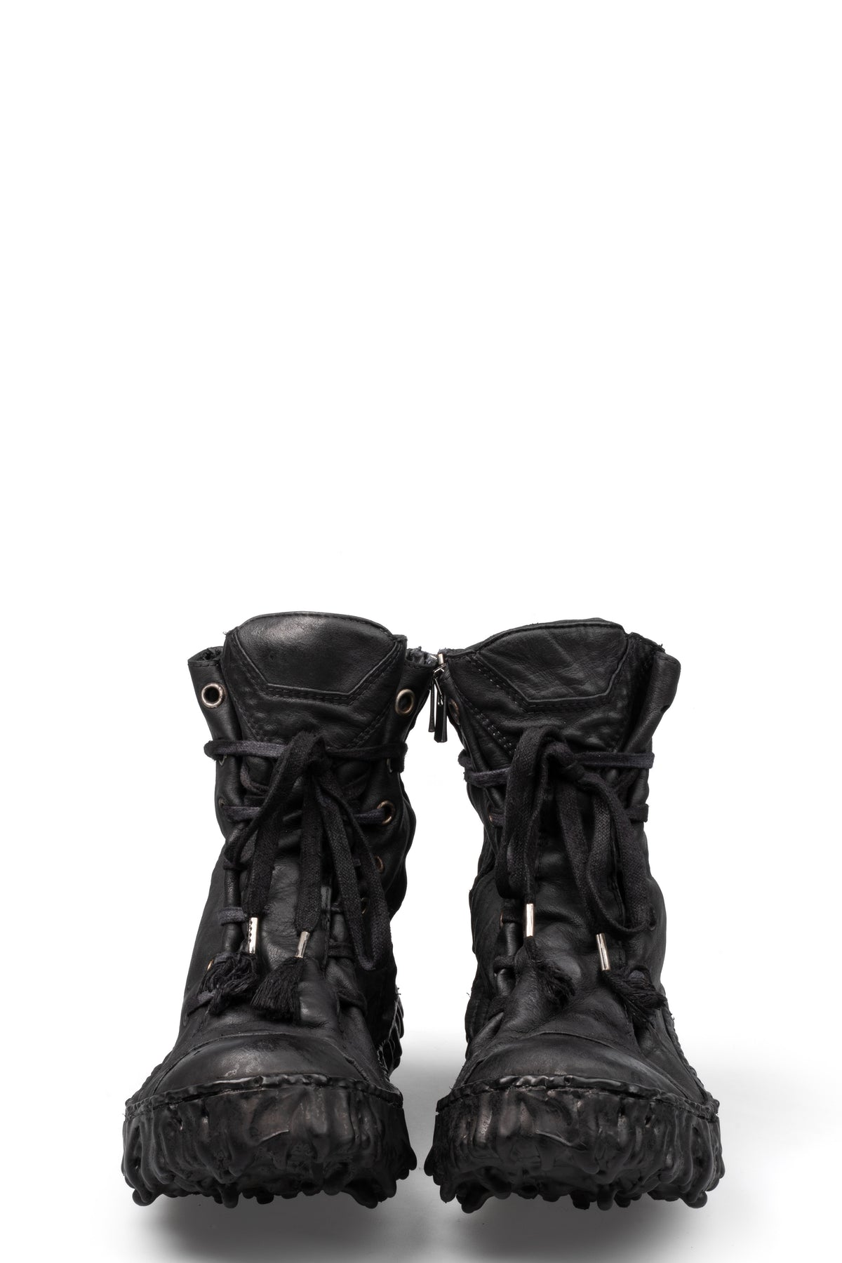 Culture Of Brave | High top melt sole laced wrap front sneakers MELM2W