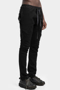 6 pockets pants, Black