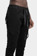 6 pockets pants, Black