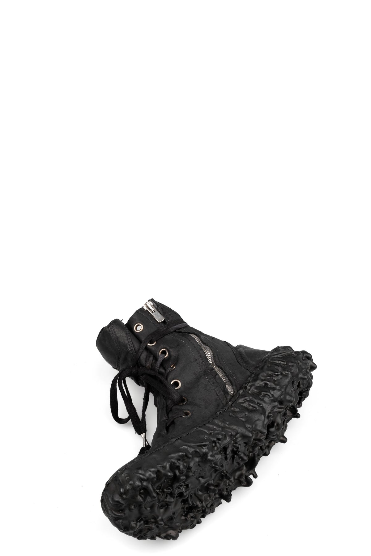 Culture Of Brave | High top melt sole laced wrap front sneakers MELM2W