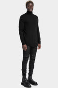 La Haine Inside Us | AW24 - High neck sweater, Black