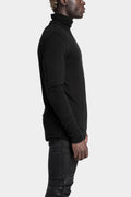 La Haine Inside Us | AW24 - High neck sweater, Black