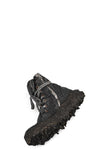 Culture of Brave Perforated High top melt sole laced sneakers MELM3