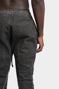 6 pockets pants, Plomb