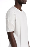 Thom Krom | SS26 - Cotton contrast T-shirt, White MTS926