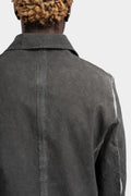 Patch pocket worker jacket, Plomb