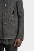 Patch pocket worker jacket, Plomb