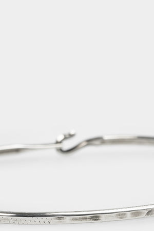 Werkstatt München | M2399 Hook silver bangle