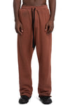 Oversized drop crotch sweatpants, Spray red