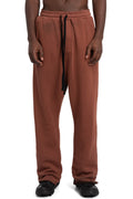 Oversized drop crotch sweatpants, Spray red