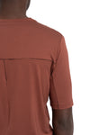 Thom Krom | SS26 - Modal T-shirt, Red wood MTS938