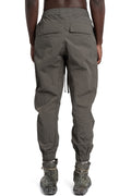 Thom Krom | SS26 - Low crotch tech pants, Olive earth MP48