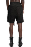 Thom Krom | SS26 - Linen shorts, MST524 Black