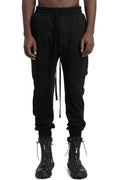 Cotton contrast sweatpants