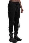 Cotton contrast sweatpants