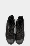 Double bumper sneakers, All Black / Pentagram