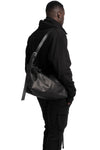 Werkschwarz | Small leather weekender bag, WERK 48F