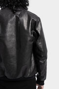 J3 - Horse leather bomber jacket