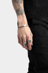 Enri Mars | Silver & gold square rings