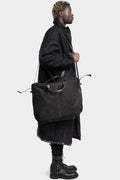 Daniele Basta | AW24 - Large leather messenger / weekend bag