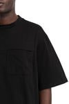 La Haine Inside Us | SS26 - Oversized pocket t-shirt, Black M1215