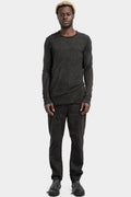 MD75 | SS25 - Lightweight long sleeve cotton T-Shirt, Antra wash