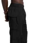 La Haine Inside Us | SS26 - Tuck-draped nylon cargo pants, M1213