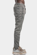 MD75 | SS25 - Woven linen pants, Grey wash